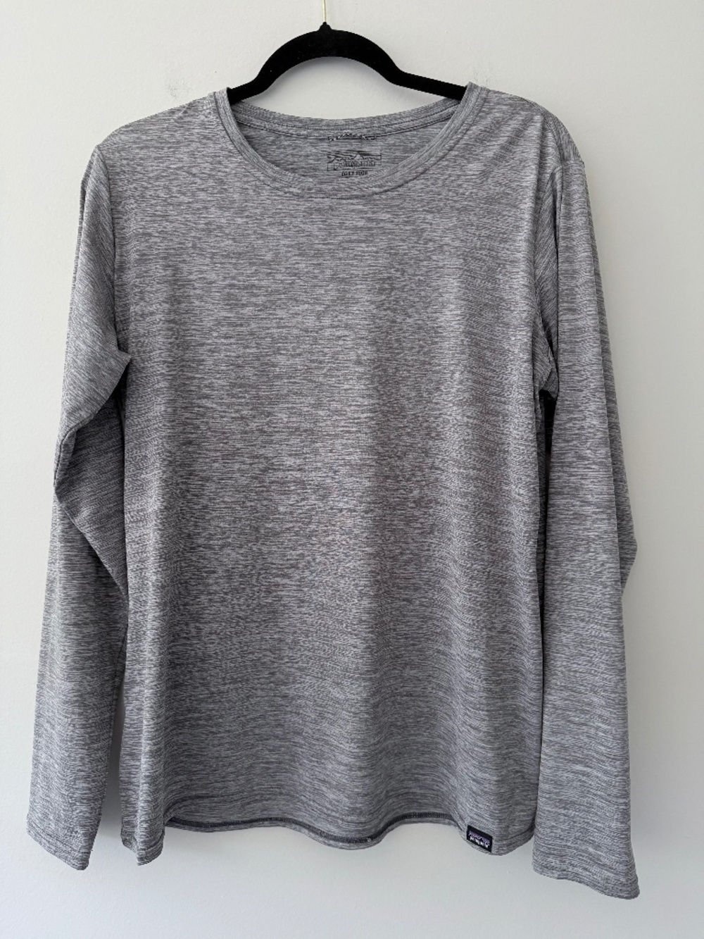 Patagonia Women's Long-Sleeved Capilene® Cool Daily Shirt 'Feather Grey' Stretch